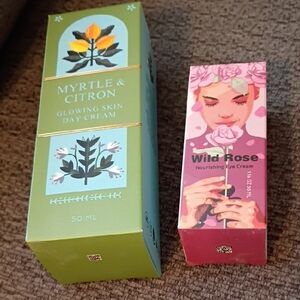 Myrtle & Citron Day Cream and Wild Rose Eye Cream Set